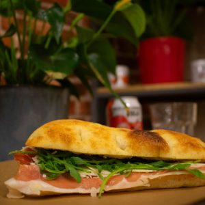 Schiacciata Serrano Parmesan