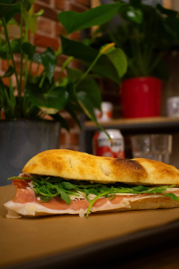Schiacciata Serrano Parmesan