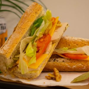sandwich poulet cheddar